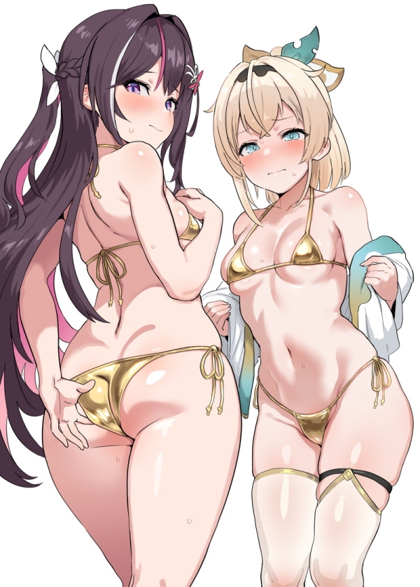 【二次】テカテカな金ビキニやエナメル素材コスチュームのエロ画像 Part19 | えろかん 60 【二次】テカテカな金ビキニやエナメル素材コスチュームのエロ画像 Part19 | えろかん 59 img 6a93a6e921e6d