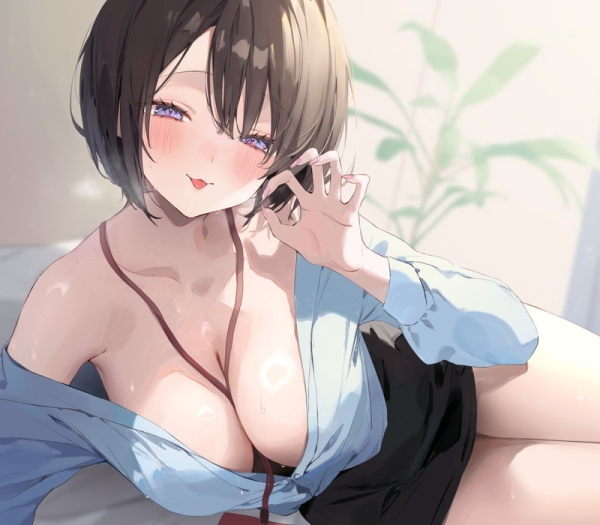 フェラ素振りやスケベなジェスチャーで誘ってくる痴女のエロ画像 Part10 | えろかん 58 フェラ素振りやスケベなジェスチャーで誘ってくる痴女のエロ画像 Part10 | えろかん 57 img 6a94338732a6d
