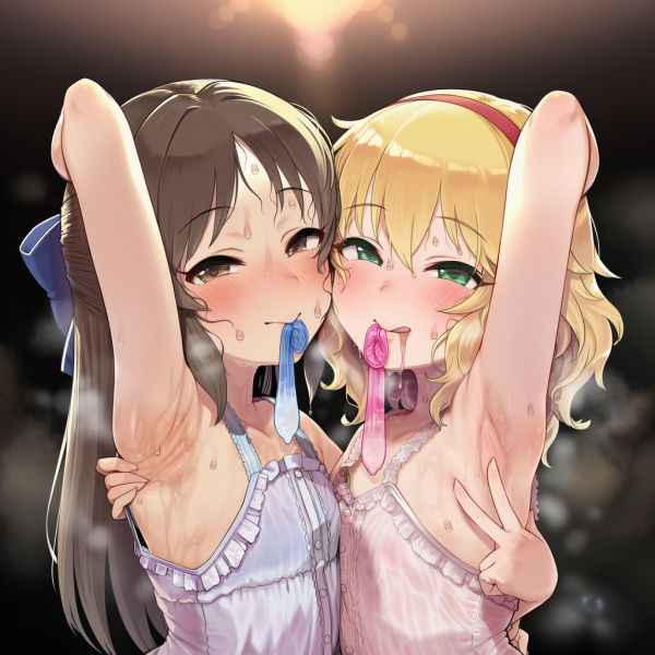 【画像】橘ありすと櫻井桃華が汗だくでコンドーム咥えてるエロ画像 | にじエロファンタジア 4 【画像】橘ありすと櫻井桃華が汗だくでコンドーム咥えてるエロ画像 | にじエロファンタジア 3 img 6a9649e3a5844
