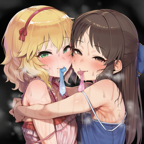 【画像】橘ありすと櫻井桃華が汗だくでコンドーム咥えてるエロ画像 | にじエロファンタジア 34 【画像】橘ありすと櫻井桃華が汗だくでコンドーム咥えてるエロ画像 | にじエロファンタジア 33 img 6a9649e6c41c5