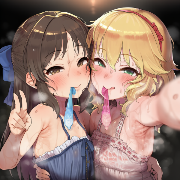 【画像】橘ありすと櫻井桃華が汗だくでコンドーム咥えてるエロ画像 | にじエロファンタジア 40 【画像】橘ありすと櫻井桃華が汗だくでコンドーム咥えてるエロ画像 | にじエロファンタジア 39 img 6a9649e7a9a59
