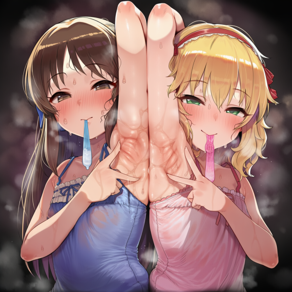 【画像】橘ありすと櫻井桃華が汗だくでコンドーム咥えてるエロ画像 | にじエロファンタジア 66 【画像】橘ありすと櫻井桃華が汗だくでコンドーム咥えてるエロ画像 | にじエロファンタジア 65 img 6a9649ee54ff2