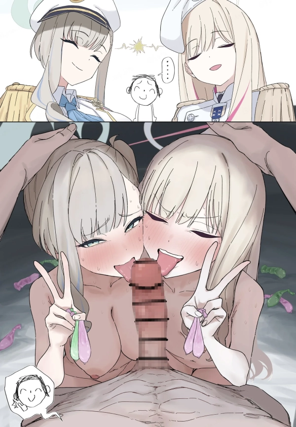 同時口撃で搾られちゃう──女の子二人がかりのWフェラ画像♪ 12 同時口撃で搾られちゃう──女の子二人がかりのWフェラ画像♪ 11 img 6ac0423d66664