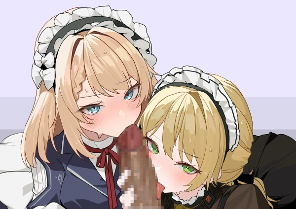 同時口撃で搾られちゃう──女の子二人がかりのWフェラ画像♪ 36 同時口撃で搾られちゃう──女の子二人がかりのWフェラ画像♪ 35 img 6ac04240dcb03