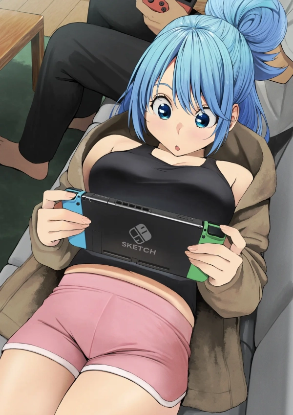 彼女と一緒にゲームプレイしながらイチャイチャしたり、パンパンしたり…なえち画像🎮 18 彼女と一緒にゲームプレイしながらイチャイチャしたり、パンパンしたり…なえち画像🎮 17 img 6ac8d36cba9c9