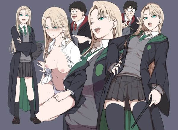 【ハリポタ】ドラコ・マルフォイ(女の子) のえっど画像 12 【ハリポタ】ドラコ・マルフォイ(女の子) のえっど画像 11 img 6ad5ae26223ab